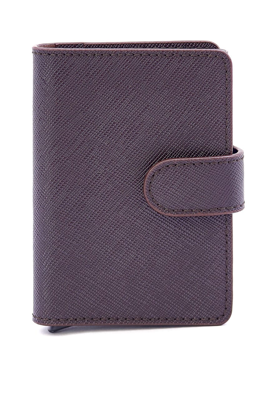  LEANSCHI RFID-safe Tech-Wallet in ACORN leather